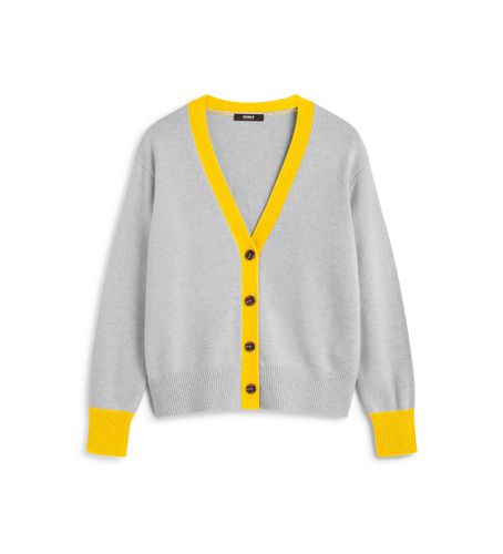 GAKNMAGNO0632WW23-302 Cardigan Magnolia (XS), Casuel, Manche longue, Durable, Laine Recycle - ECOALF - Modalova