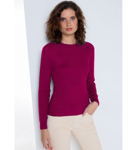 Pull côtelé lilas (XS), Casuel, Violet, Viscose, Manche longue - Lois Jeans - Modalova