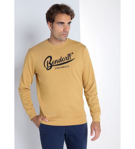 Sweat basique moutarde avec col boxer (S), Casuel, Coton, Manche longue - Bendorff - Modalova