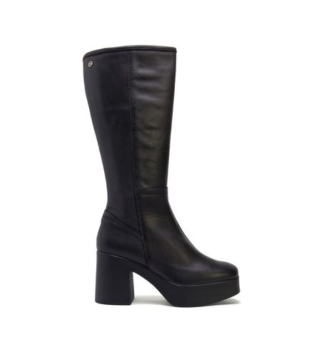 Bottes en cuir Lea - Hauteur du talon 8,5cm (41), 8 à 10 cm, Fermeture éclair, Casuel - Porronet - Modalova