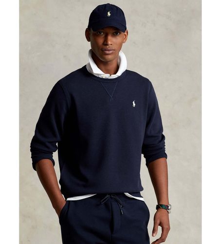 Pull Sleeve (S), Casuel, Coton, Classique, Marine - Polo Ralph Lauren - Modalova