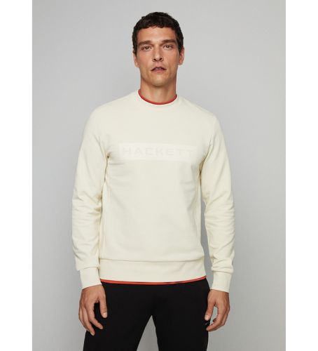 HM581166 Sweatshirt Essential cassé (XL), Casuel, Coton, Manche longue - Hackett London - Modalova