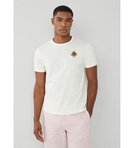 HM500798 T-shirt Heritage Logo (S), Casuel, Coton, Manche courte, Durable - Hackett London - Modalova