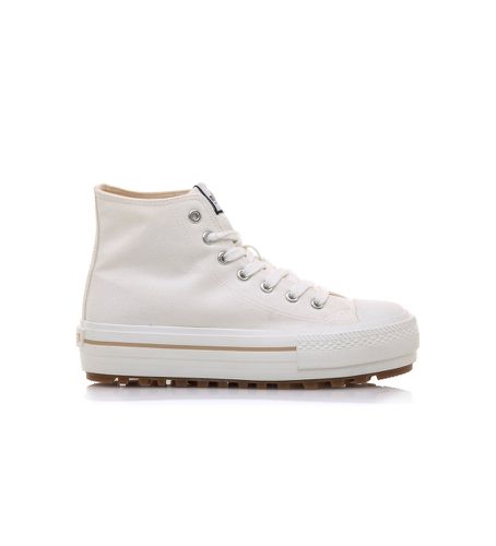 Trainers Bigger-T -Platform height 4,5cm (41), Blanc, Tissu, 3 à 5 cm, Lacets, Casuel - MTNG - Modalova