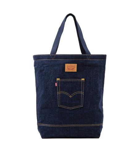 Unisex. 225456-6-17 Sac fourre-tout à poche arrière en denim (OSFA), Bleu, Casuel, Coton - Levi's - Modalova