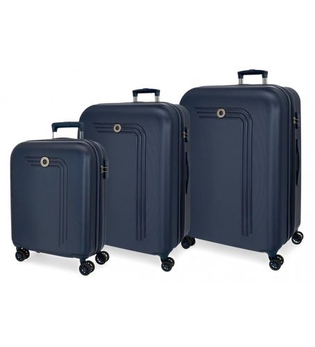 Unisex. 5998462 Set de valises rigides Riga 55-70-80cm (OSFA), Casuel, ABS/Polycarbonate, Big, Moyen, Cabine - Movom - Modalova