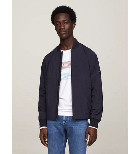 MW0MW34455 Blouson bombardier imperméable Portland (L), Casuel, Coton, Marine - Tommy Hilfiger - Modalova