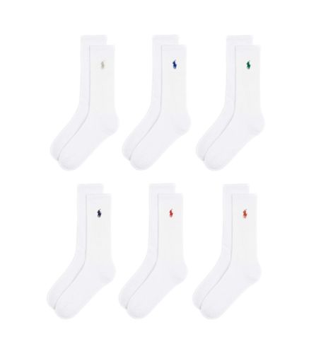 Lot de 6 paires de chaussettes (OSFA), Homewear, Coton - Polo Ralph Lauren - Modalova