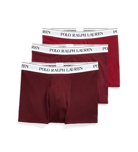 Pack 3 Boxer en coton marron (S), Homewear, Grenat - Polo Ralph Lauren - Modalova