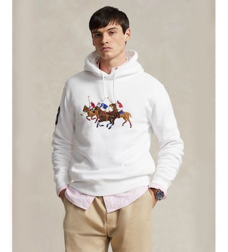 Sweat-shirt triple cheval (S), Casuel, Coton, Manche longue - Polo Ralph Lauren - Modalova