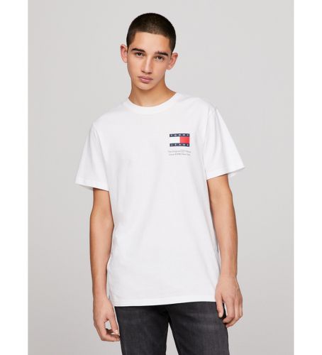 DM0DM18263 T-shirt slim essentiel avec logo (XL), Casuel, Coton, Manche courte, Durable - Tommy Jeans - Modalova