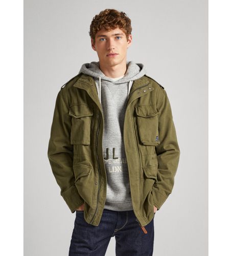 PM402874 Veste Vester verte (L), Casuel, Coton, Manche longue - Pepe Jeans - Modalova