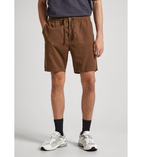 PM801093 Short décontracté en lin (32), Marron, Casuel, Coton - Pepe Jeans - Modalova