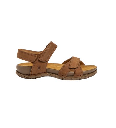 Unisex. 2586311ND005_023 Sandales en cuir N5863 Marron Tabernas (40), Plat, Velcro, Casuel - El Naturalista - Modalova