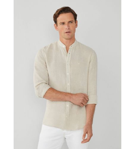 HM309742 Garment Dye Linen Shirt (M), Casuel, Manche longue - Hackett London - Modalova