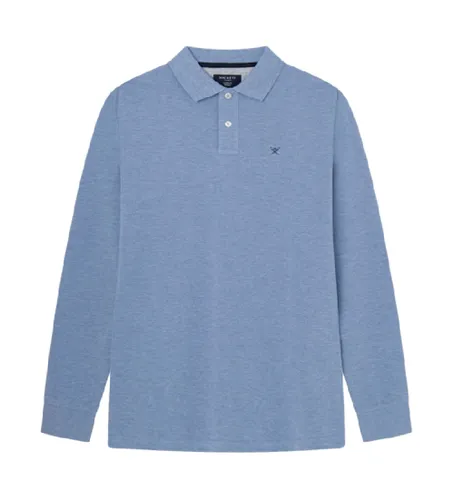 HM550956 Polo Classic Fit Logo Ls (XS), Casuel, Coton, Manche longue - Hackett London - Modalova