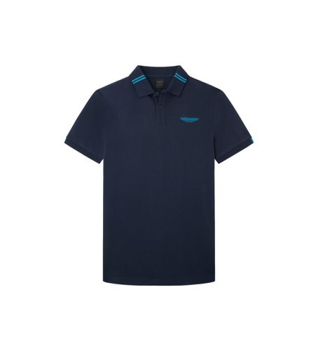 HM563226 Polo Am Tipped (XS), Casuel, Coton, Manche courte, Marine - Hackett London - Modalova