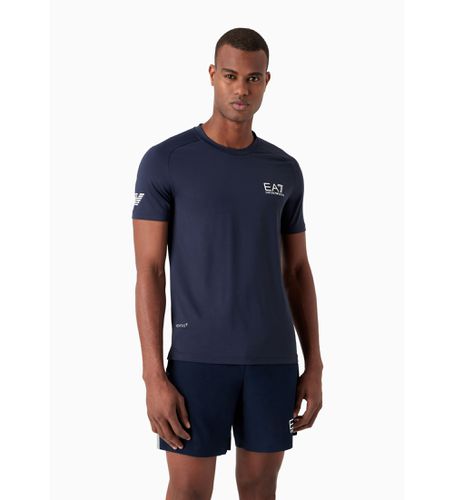 NPT22_PJEMZ Tennis Pro T-Shirt (XS), Casuel, Sport, Multisport, Polyamide, Manche courte, Marine - EA7 - Modalova