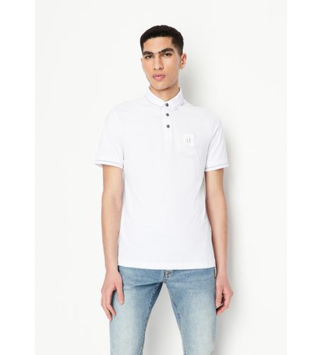 NZFPQZJH4Z1100 Polo basique (XL), Casuel, Coton, Manche courte - Armani Exchange - Modalova