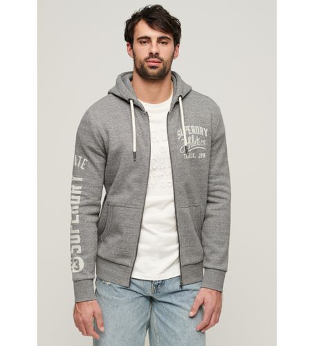 M2013580A Sweat-shirt graphique Athletic College (M), Casuel, Coton, Manche longue - Superdry - Modalova