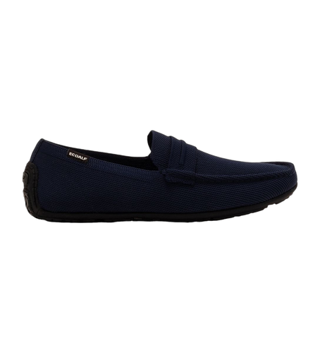 MCMSHMCJOHNMYR28S24-160 Mocassins Johnalf (40), Plat, Aucun, Casuel, Durable, Marine, Polyester recyclé - ECOALF - Modalova