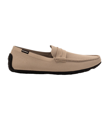 MCMSHMCJOHNMYR28S24-004 Mocassins beiges Johnalf (45), Plat, Aucun, Casuel, Durable, Polyester recyclé - ECOALF - Modalova