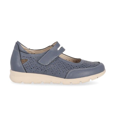 RUBENS 02400 Ballerines en cuir Rubens 02 (38), Bleu, Plat, Velcro, Casuel - Chika10 - Modalova