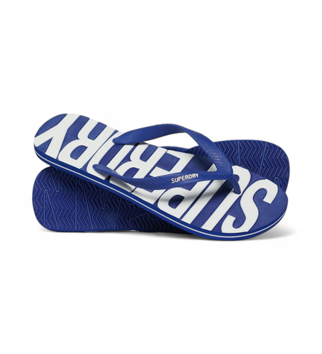 MF310263A Tongs avec logo Vintage Logo (L), Plat, Aucun, Beachwear - Superdry - Modalova