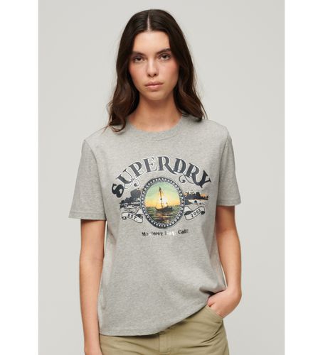 W1011422A T-shirt souvenir de voyage (S), Casuel, Coton, Manche courte - Superdry - Modalova