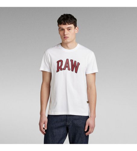 D25017-336-110 T-shirt Puff Raw (XS), Casuel, Manche courte, Le coton biologique, Durable - G-Star - Modalova