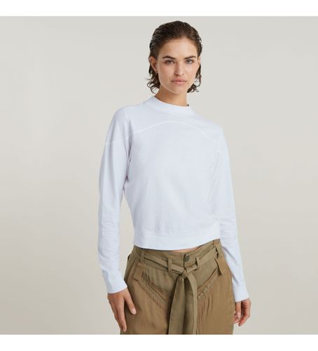 D24627-D601-110 Constructed Loose Mock T-shirt (XS), Casuel, Manche longue, Le coton biologique, Durable - G-Star - Modalova