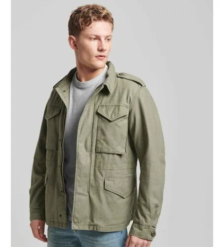 M5011677A Merchant Store veste militaire verte (M), Casuel, Coton - Superdry - Modalova