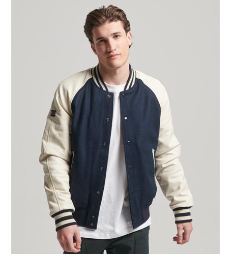 M5011730A College Varsity veste bombardier (XL), Casuel, Laine - Superdry - Modalova