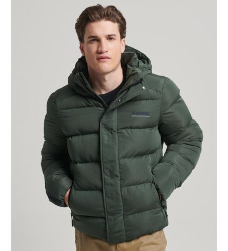 M5011760A Veste à capuche matelassée en microfibre sport (S), Casuel, Polyester - Superdry - Modalova