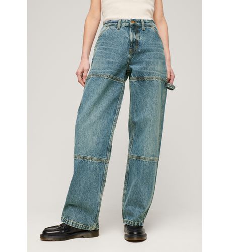 W7011067A Jean à taille moyenne Carpenter (28/30), Casuel, Coton, Denim - Superdry - Modalova