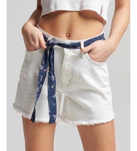 W7110290A Short ajusté à taille moyenne (24), Casuel, Coton, Denim - Superdry - Modalova