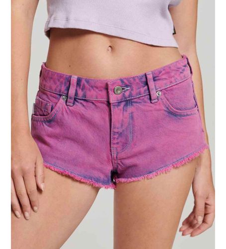 W7110382A Short vif à effet délavé (26), Casuel, Coton, Denim - Superdry - Modalova