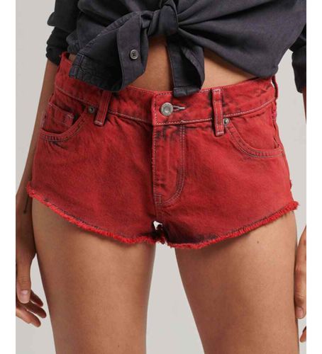 W7110382A Short vif à effet délavé (28), Casuel, Coton, Denim - Superdry - Modalova