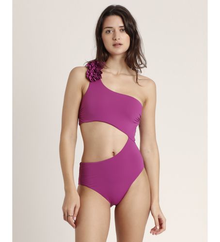 Maillot de bain asymétrique Beach Style lilas (XL), Violet, Beachwear, Polyamide - Admas - Modalova