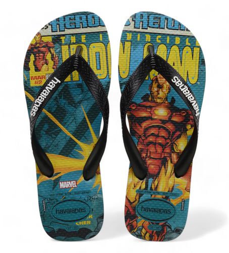 Unisex. 4147012.5266 Tongs Top Marvel Classics (43/44), Plat, Aucun, Casuel, Beachwear - Havaianas - Modalova