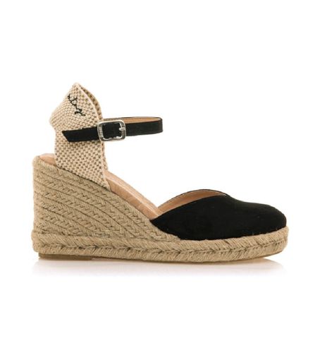 Louisa Wedges (37), Noir, 5 à 8 cm, Boucle, Casuel - Mustang - Modalova