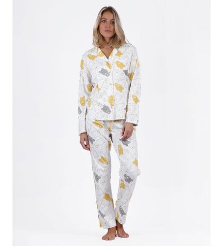 Pyjama ouvert Warm Hugs Manches longues (S), Homewear, Coton, Manche longue - Admas - Modalova