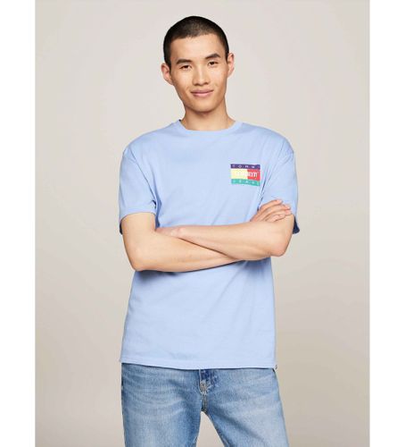 DM0DM18527 T-shirt à col rond avec logo au dos (M), Casuel, Coton, Manche courte - Tommy Jeans - Modalova