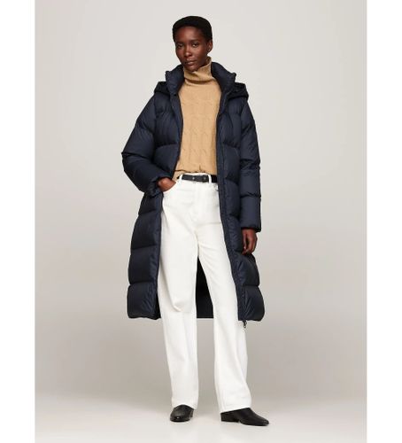 WW0WW43784 Manteau long avec garniture en duvet (M), Casuel, Polister recyclé - Tommy Hilfiger - Modalova