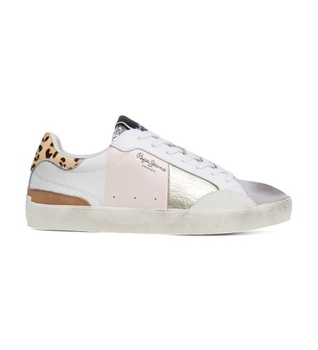 PLS31573 Lane Sweet Leather Sneakers , (37), Cuir, Blanc, Plat, Lacets, Casuel - Pepe Jeans - Modalova