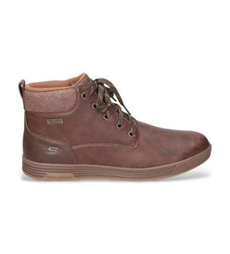 Bottines Cavell marron (40), Plat, Lacets, Casuel - Skechers - Modalova