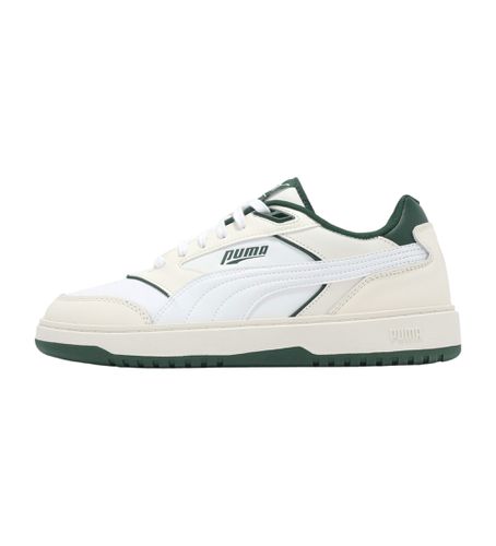 Doublecourt Leather Sneakers (42), Cuir, Blanc, Plat, Lacets, Casuel - Puma - Modalova