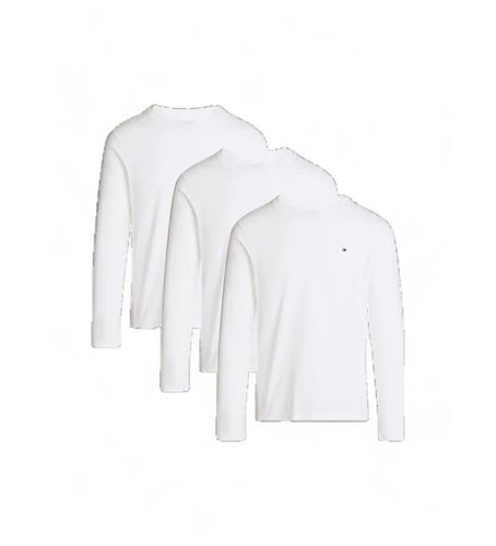 UM0UM03378 Lot de 3 t-shirts blancs à manches longues (L), Homewear, Coton, Manche longue - Tommy Hilfiger - Modalova