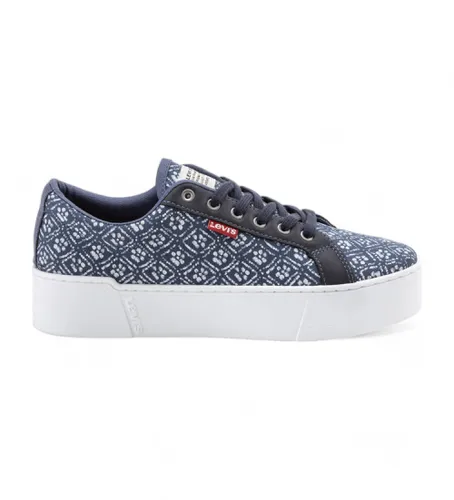 Trainers Tijuana 2.0 (37), Tissu, 3 à 5 cm, Lacets, Casuel, Marine - Levi's - Modalova