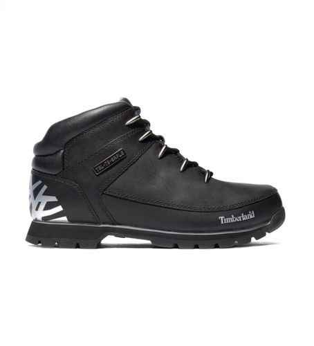 TB0A17JR0011 Euro Sprint Hiker Leather Ankle Boots (40), Cuir, Noir, Plat, Lacets, Sport, Outdoor - Timberland - Modalova